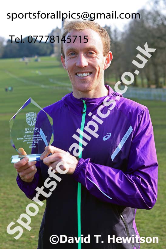 Senior Men, 2024 CAU Inter Counties Cross Country Champs., Wollaton Park, Nottingham. Photo: David T. Hewitson/Sports for All Pics